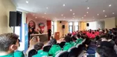 Samet Aybaba ve Ümit Karan, Ankara'da genç futbolcularla seminerde buluştu