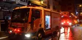 Şişli'de bodrum katta çıkan yangın paniğe sebep oldu