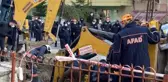 Kanalizasyon çalışması sırasında göçük altında kalan 1 işçi kurtarıldı