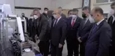 Lise öğrencilerinin yarı fiyatına yaptıkları maske makinası tanıtıldı