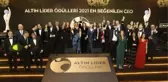 TÜRKİYE'NİN EN BEĞENİLEN CEO'LARI ÖDÜLLERİNİ ALDI