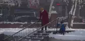 Göle'de hayat dondu, eksi 22,2 derece