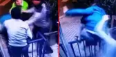 Hırsızlık yapan şüpheliyi yakalayan esnaf, önce dövdü sonra polise teslim etti
