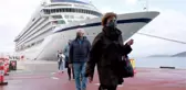 Kuşadası'na sezonun son kruvaziyeri 262 turist getirdi