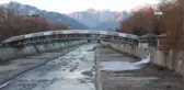 Oltu çayı buz akıyor
