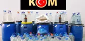 Son dakika haber... Çorum polisinden sahte içki operasyonu