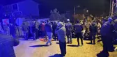 Virajı alamayan cip bahçe duvarına girdi o anlar güvenlik kamerasına yansıdı