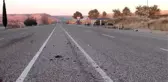 Domuz sürüsüne çarpan araçtaki 3 kişi yaralandı
