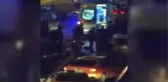 İSTANBUL-TEM'DE ARIZA YAPAN OTOMOBİLE TAKSİ ÇARPTI: BİRİ AĞIR, 2 YARALI