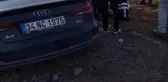 Diyarbakır'da arkadan çarpan otomobil savruldu