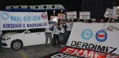 Memur-Sen, yeni yıla Kırşehir Belediyesinde işten çıkarılan sözleşmeli memurlarla girdi