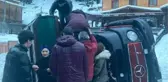 AYDER YAYLASI'NDA KARAVAN DEVRİLDİ: 1 YARALI