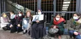 GÜLİSTAN DOKU'NUN AİLESİ TUNCELİ ADLİYESİ ÖNÜNDE OTURMA EYLEMİ BAŞLATTI