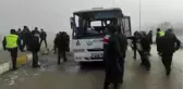 AFYONKARAHİSAR - Yolcu midibüsü devrildi, 28 kişi yaralandı