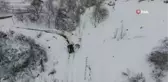 Erzincan'da kardan 99 köy yolu ulaşıma kapandı
