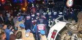 Gençlerin hayatını kaybettiği feci kaza son sürat geldi o anlar kamerada