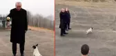 Cumhurbaşkanı Erdoğan'ın hayvan barınağı ziyaretinden renkli anlar! Maylo ile oynadı
