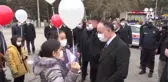 'GÜRÜLTÜSÜZ KIRIKKALE' İÇİN GÖKYÜZÜNE BALON BIRAKILDI