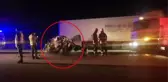 Çanakkale'de katliam gibi kaza! Petrol istasyonundan çıkan tıra çarpan otomobildeki 5 kişi hayatını kaybetti
