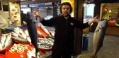 Hamsi yok ama balık halinin kralı çifte kofanalar oldu