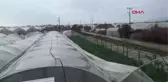 KUMLUCA'DA OLUŞAN 2 HORTUM KORKUTTU