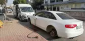 SEVGİLİSİYLE TARTIŞTI, PARK HALİNDEKİ ARAÇLARIN LASTİKLERİNİ KESTİ