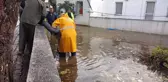 Bodrum'da yağıştan etkilenen alanlar ile temizlik çalışması havadan görüntülendi