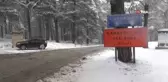 Kazdağları'nda beklenen kar yağışı başladı
