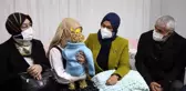 Çocuk Hakları Alt Komisyonu üyelerinden Cihan bebeğe ziyaret