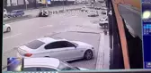 Kontrolden çıktı, karşı şeritten gelen araçla kafa kafaya çarpıştı... O anlar kamerada