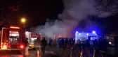 Sinop'ta tek katlı ahşap ev yangında kül oldu