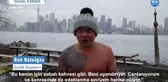 Güne Buz Gibi Göle Girerek Başlıyorlar