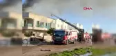 VİLLANIN ÇATISI ALEV ALEV YANDI