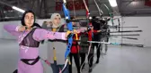 Amasya'nın şampiyonluk hedefleyen okçu kızları
