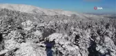 Kazdağları beyaz gelinliğini giydi, ortaya doyumsuz manzaralar çıktı