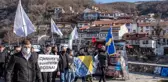 Kosova'da Bosna Hersek'e destek yürüyüşü düzenlendi
