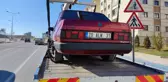 Otomobiliyle trafik güvenliğini tehlikeye düşüren sürücüye 9 bin 125 lira ceza