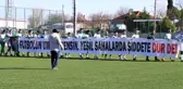 KIRKLARELİ - Kırklareli'nde rakibinin tekme atarak yaraladığı amatör futbolcuya destek