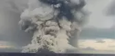 Tonga'daki yanardağ patlamasının ardından Japonya'da tsunami alarmı! Dalga boyu 3 metreyi bulacak