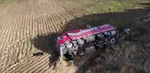 Direksiyon başında kalp krizi geçiren şoför kaza yaptı