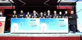 Dursunbey'de doğalgaz ateşi yandı