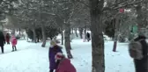 Eskişehirlilerin kar hasreti sona erdi