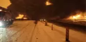 Petrol boru hattı patladı, Gaziantep-Kahramanmaraş yolu ulaşıma kapatıldı