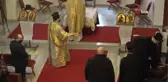 Fener Rum Patriği Bartholomeos Trilye'de ayin yönetti