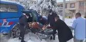 GAZİANTEP'TE KAR YOLLARI KAPATTI; MAHSUR KALAN 2 BİN 800 KİŞİ KURTARILDI