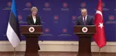 Estonya Dışişleri Bakanı Liimets, Dışişleri Bakanı Çavuşoğlu'yla ortak basın toplantısında konuştu Açıklaması