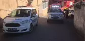 KONTROLDEN ÇIKAN OTOMOBİL EVİN BAHÇESİNE UÇTU