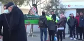 Parlayan varilin alev alması sonucu hayatını kaybeden işçi son yolculuğuna uğurlandı