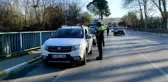 Sarıyer'de dron destekli trafik denetimi