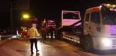 TRAFİK IŞIĞINDA TIR KAZASI
